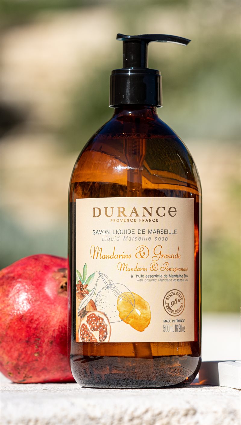 Durance - Flytende Såpe Mandarin Pomgranate